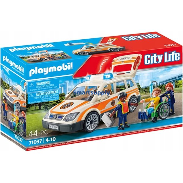 Figurer s�t City Life 71037 Alarml�gebil med lys & lyd