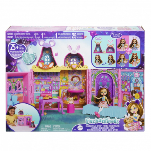 Dukkebarang Enchantimals Venskabshus