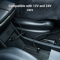 Bilopladers PowerRide Nano38 38W 6A 1xUSB-C,1xUSB-A