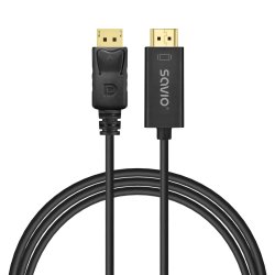 DP-HDMI Kabel CL-183 1,5m, SAVIO