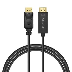 DP-HDMI Kabel CL-183 1,5m, SAVIO