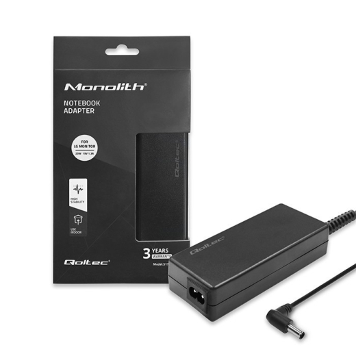 AC Adapter til LG 25W 19V 1.3A 6.6*4.4 + str�mledning