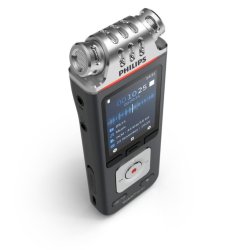 Dyktafon DVT6115 Hukommelse 8GB, USB, microSDHC 32GB, 3 mikrofoner Hi-Fi