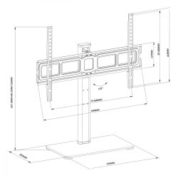 TV Stand v�goph�ng 40kg MC-386