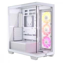 PC kabinet 3500X ICUE LINK RGB TG Mid-Tower hvid