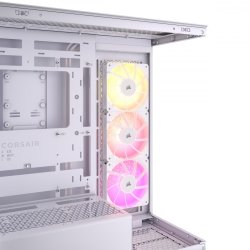 PC kabinet 3500X ICUE LINK RGB TG Mid-Tower hvid