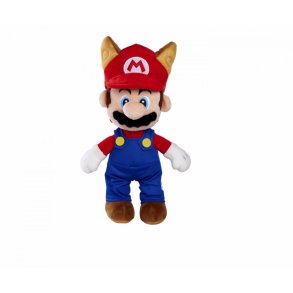 Mascot Mario Racoon Mario Plush, 30 cm