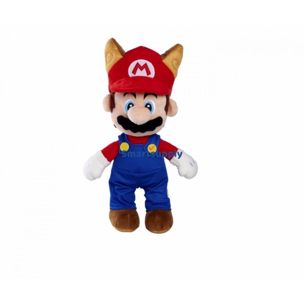 Mascot Mario Racoon Mario Plush, 30 cm