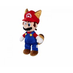 Mascot Mario Racoon Mario Plush, 30 cm