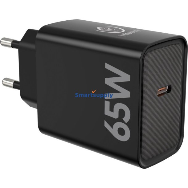 Hurtigoplader PD65W USB-C til b�rbare computere, smartphones