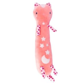 Mascot Momomi Glow in the dark kat m�rk pink 60 cm