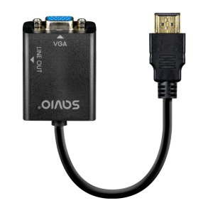 HDMI-VGA adapter AK-76 med lyd