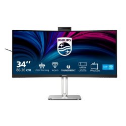 Monitor 34B2U6603CH 34 tommer Buet VA HDMIx2 DP HAS Thunderbolt RJ45