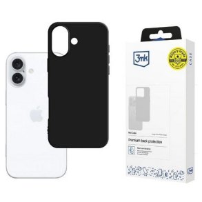 Matt Case iPhone 16 6,1 sort