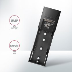 EEM2-GTS2 USB-C kabinet Gen2 M.2 NVMe/SATA S