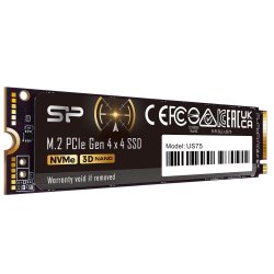 SSD-drev US75 1TB M.2 PCIe Gen4x4 NVMe 1.4 7000/6000 MB/s