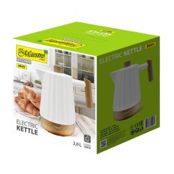 MAESTRO ELEKTRISK KETTLE KERAMIK 2L, 1800W