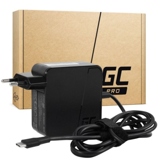 Oplader USB-C 65W 5V-9V-12V-15V/3A, 20V/3.25A Power Delivery