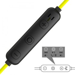 Bluetooth hovedtelefoner Freedom Athletics II gul