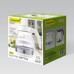 ELKEDDEL GLAS 1,7L, 2200W