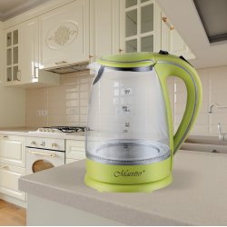 ELEKTRISK KETTLE GLAS 1,7L, 2000W
