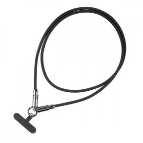 USB C 2i1 kabel sort 1,2 m