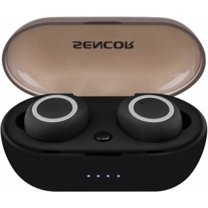 Tr�dl�se hovedtelefoner SEP 510BT BK TWS BT 5.0 Tid 5h