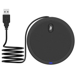 USB 2.0 Omnidirectional Konferencemikrofon med Mute