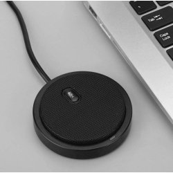 USB 2.0 Omnidirectional Konferencemikrofon med Mute