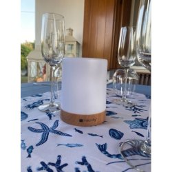 Techly LED Farvet Tr�dl�s Nattelys