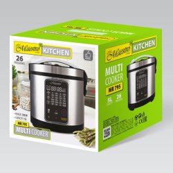 MAESTRO MULTICOOKER 5L, 26 programmer, 700W