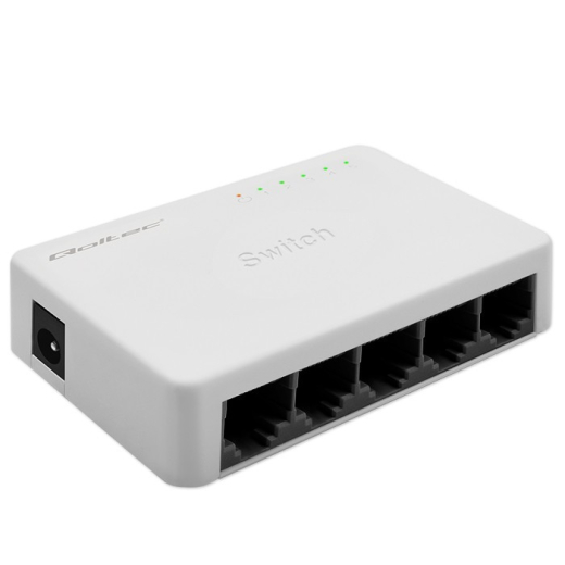 Netv�rk SWITCH 5xRJ45 port 100Mbps LAN