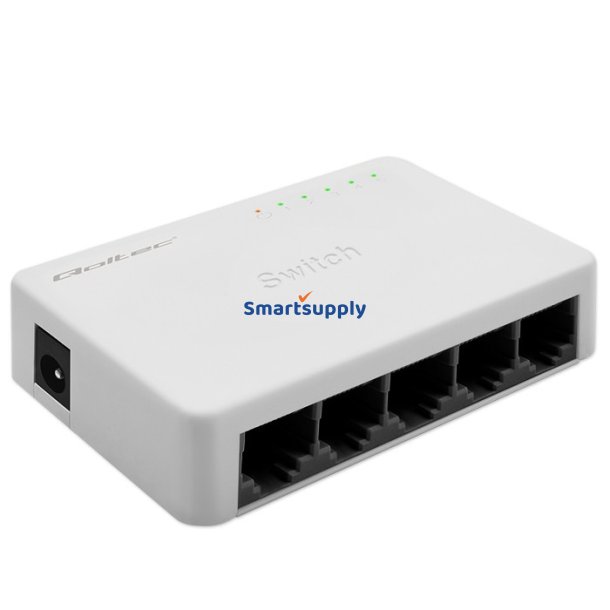 Netv�rk SWITCH 5xRJ45 port 100Mbps LAN
