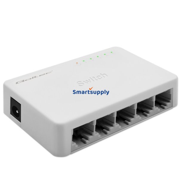 Netv�rk SWITCH 5xRJ45 port 1000Mbps LAN