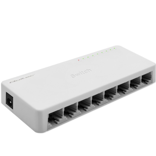Netv�rk SWITCH 8xRJ45 port 1000Mbps LAN
