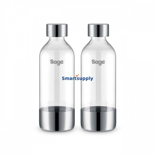 Flasker til saturator SCA001BSS 1l 2 stk.