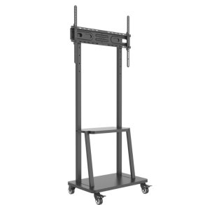 Mobilstand 32-70 tommer 70kg med AV Pivot hylde