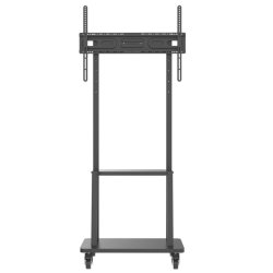 Mobilstand 32-70 tommer 70kg med AV Pivot hylde