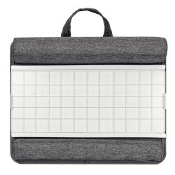 Laptopstand til sk�d med bl�d polstring, udtr�kbar museskuffe 410x335mm