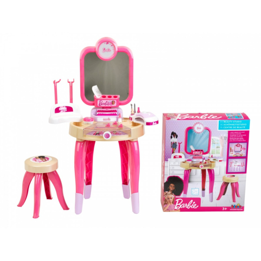 Klein Barbie Smykkebord med Gel Neglelampe