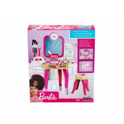 Klein Barbie Smykkebord med Gel Neglelampe