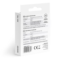 Adapter audio USB-C Jack 3,5mm AK-74