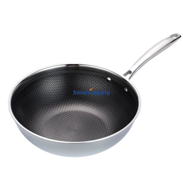 MAESTRO FRYDEPANNE / WOK PROFESSIONAL 30 cm