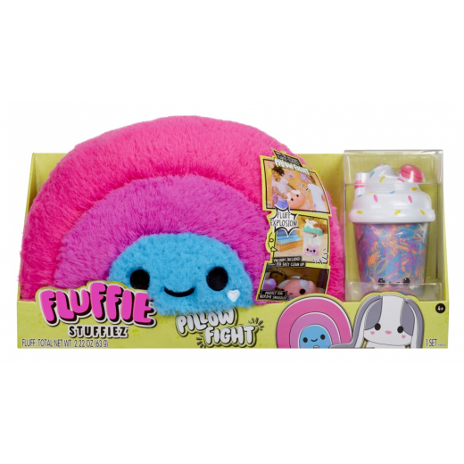 Mascot Fluffie Stuffiez Pude Kamp, Regnbue