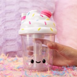 Mascot Fluffie Stuffiez Pude Kamp, Regnbue