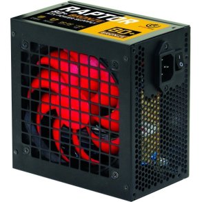 Str�mforsyning ATX RAPTOR 500W, BRONZE 80+, Enkelt