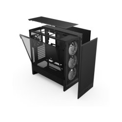 PC KABINET NZXT H5 FLOW RGB MIDI TOWER VINDUE