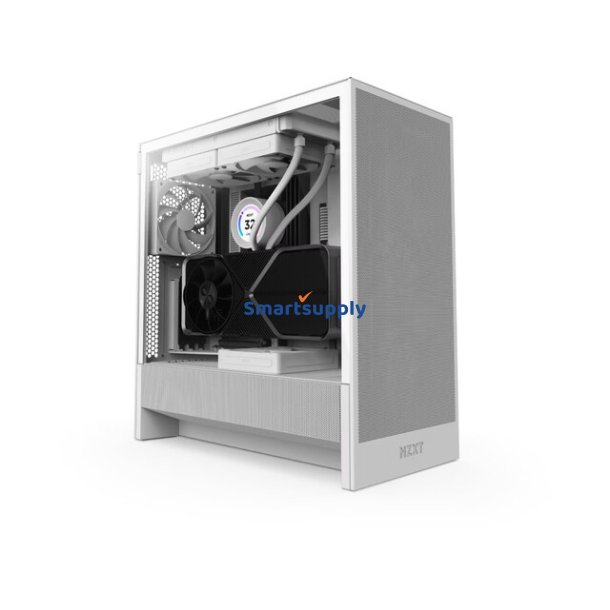 PC KABINET NZXT H5 FLOW RGB MIDI TOWER VINDUE