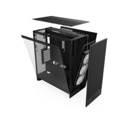 PC KABINET NZXT H7 FLOW RGB MIDI TOWER VINDUE