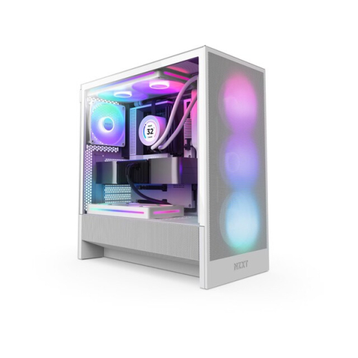 PC KABINET NZXT H5 FLOW RGB MIDI TOWER VINDUE
